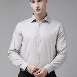 Blackberrys Cotton Slim Fit Opaque Formal Shirt-image-26