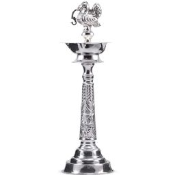 Joyalukkas 92.5 Sterling Silver Diya Stand - 236.87 gm-picture-14