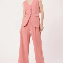 DressBerry Sweet Glamour V-Neck Top & Pleated Trousers Co-Ords-picture-39