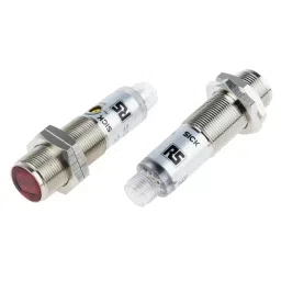 RS PRO Photoelectric Sensor Through Beam Barrel Sensor 28 m Detection Range, 7295126-34