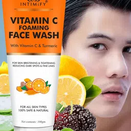 INTIMIFY Vitamin C Foaming Face Wash - 100 g-25