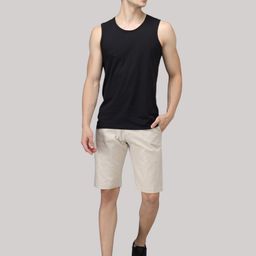SEPHANI Men Linen Outdoor Chino Shorts-image-35