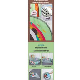 Magicwand X-X-Large Size Mesh Multi-Colored Cartoon Theme Pop-Up Activity Basket Ball-Pool 200 Balls image 2