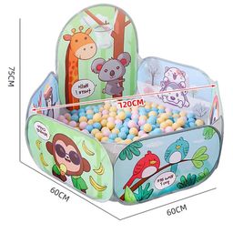 Magicwand X-X-Large Size Mesh Multi-Colored Cartoon Theme Pop-Up Activity Basket Ball-Pool 200 Balls image 3
