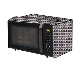 The Furnishing Tree PVC Waterproof Microwave Oven Cover Compatible for LG 21L MC2146BG Symmetric Pa-image-52