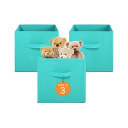 Aura Green Set of 3 Regular Multi-Utility Organisers-2