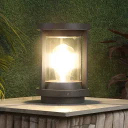 superscape outdoor lighting 20 Watts Aluminium Gate Pillar Post Light (E27 Holder)-picture-26