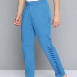 HRX By Hrithik Roshan Yoga Men Rapid-Dry Typography Sustainable Track Pants-image-42