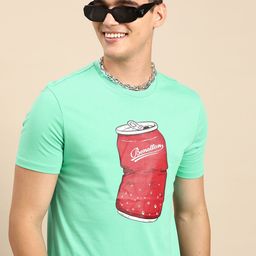 United Colors of Benetton Brand Logo Printed Polo Collar Pure Cotton T-shirt-image-15