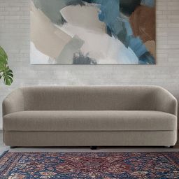 nestroots ElegantEnsemble Mouse Grey Boucle 3 Seater Sofa-26
