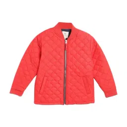 Cherry Crumble by Nitt Hyman Kids Red Quilted Jacket-image-99