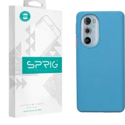 Sprig Liquid Silicone Back Cover for Motorola Edge 30 Pro (Blue)-image-68