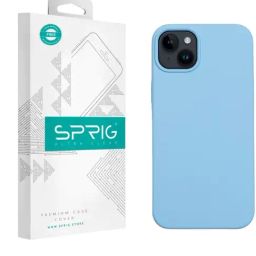 Sprig Liquid Silicone Back Cover for APPLE iPhone 14 Plus (Blue)-image-90