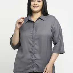 Style Quotient Grey Regular Fit Shirt-image-64
