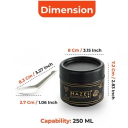 HAZEL Multicolor Galvanised Iron Masala Container with Spoon - Set of 12 (250 ml) image 4