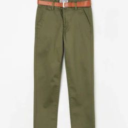 Fame Forever by Lifestyle Kids Olive Cotton Regular Fit Pants-image-59