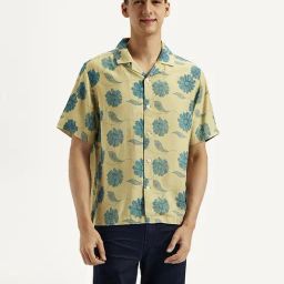 Levi's Khaki Relaxed Fit Floral Print Shirt-picture-32