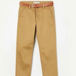 Fame Forever by Lifestyle Boys Tan Cotton Regular Fit Pants-image-66