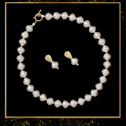 Zaveri Pearls White Alloy Sets for Women-image-86