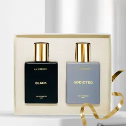 La French Set Of 2 Black & Addicted Long Lasting Eau de Parfum - 50 ml Each-8