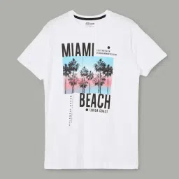 Fame Forever by Lifestyle Kids White Cotton Printed T-Shirt-picture-33