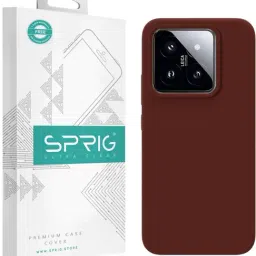 Sprig Back Cover for Xiaomi 14 (Brown)-image-49