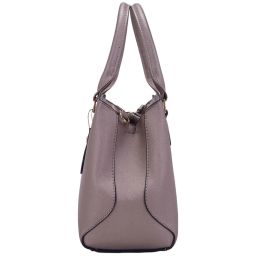 Giordano Grey Color Block Medium Handbag image 4