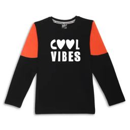 Friskers Boys Black Cotton Graphic T-Shirt-image-30