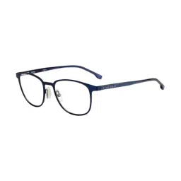 Hugo Boss Blue Rectangular Eye Frames for Men-image-5