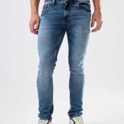 Spykar Men Slim Fit Low Rise Cotton Casual Jeans-image-79
