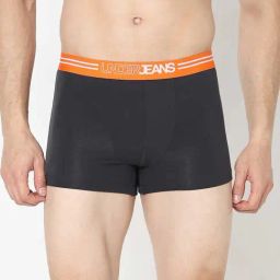 UnderJeans by Spykar Dark Grey Regular Fit Trunks-picture-43
