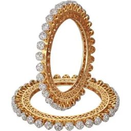 YouBella Stylish Traditional Casual Paccheli American Diamond Kada Bangles-26