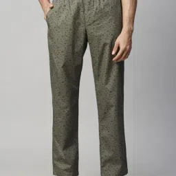 Urban Scottish Green Regular Fit Printed Nightwear Pyjamas-image-40