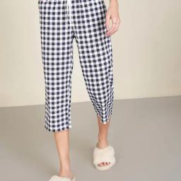 Dreamz by Pantaloons Bright White Checks Capris-image-85