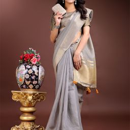 Astita Woven Design Zari Ready to Wear Saree-image-18