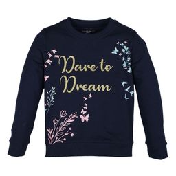 PLUM TREE Girls Navy Blue Printed Sweatshirt-image-20