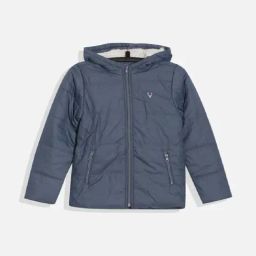 Allen Solly Girls Blue Solid Full Sleeves Jacket-image-71