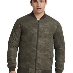 Park Avenue Green Polyester Regular Fit Printed Jacket-picture-43