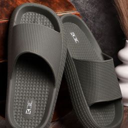 Hygear Men Self Design Open Toe Sliders-0