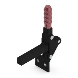 STEEL-SMITH Vertical Hold Down Action T-Handle Clamps With Flanged Base 180° VTC-528-SB-FM-picture-5