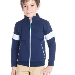 Cherry Crumble By Nitt Hyman Kids Navy Solid Sweatshirt-image-54