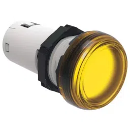 Lovato LPML, Panel Mount Yellow LED Pilot Light, 22 mm Cutout, IP66, IP67, IP69K, Round, 24V, LPMLB5-picture-43