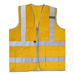 Evion Large Size Yellow Reflective Safety Jacket, ES-032-image-91