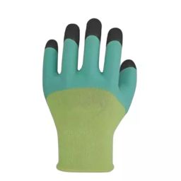 Mastership Nitrile Foam Coated Nylon Safety Gloves Green Free Size (Pack of 120 Pair)-image-32