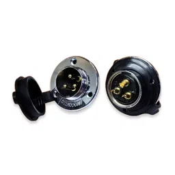 SETMI INDIA GX25 Aviation Connector 25 mm 3-Pin Circular IP67 Waterproof with Soldered Wire & Threaded Lock image 4