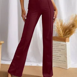 SWADESI STUFF Women Relaxed Regular Fit Trousers-image-35