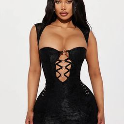 LULU & SKY Cut-Outs Backless Sweetheart Neck Bodycon Mini Dress-image-53