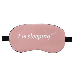 Jenna Sleeping Printed Sleeping Eye Mask - Pink-image-31