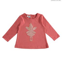 iDO Italy Interlock Full Sleeves Fairly Sequins T-Shirt - Pink-picture-3
