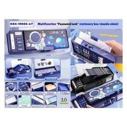 Azhari Multifunctional Space Theme-Password LockPencil Box for Kids Color May Vary-16